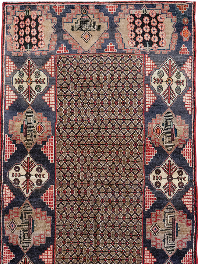 Vintage Persian Serab Gallery Rug, No.32738 - Galerie Shabab