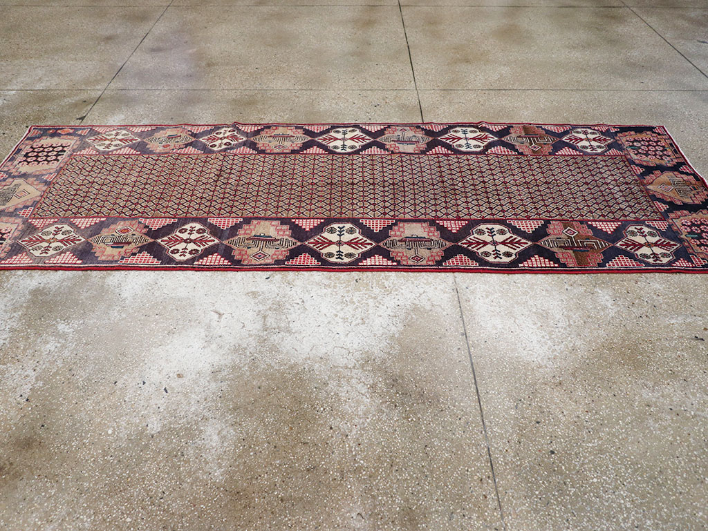 Vintage Persian Serab Gallery Rug, No.32738 - Galerie Shabab