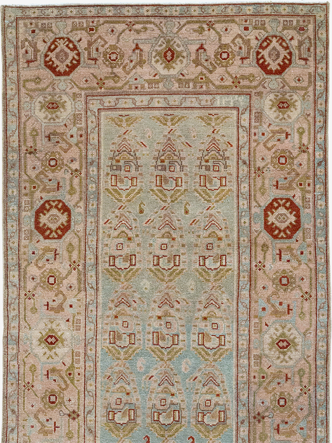 Vintage Persian Malayer Long Runner, No.32740 - Galerie Shabab