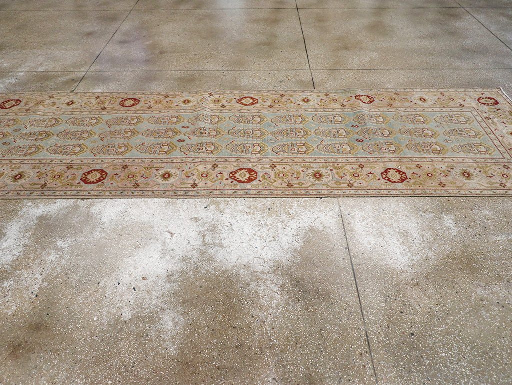 Vintage Persian Malayer Long Runner, No.32740 - Galerie Shabab
