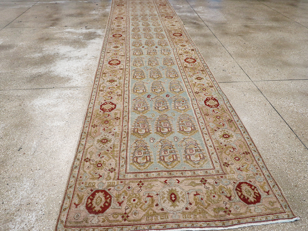 Vintage Persian Malayer Long Runner, No.32740 - Galerie Shabab