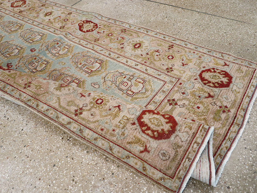 Vintage Persian Malayer Long Runner, No.32740 - Galerie Shabab