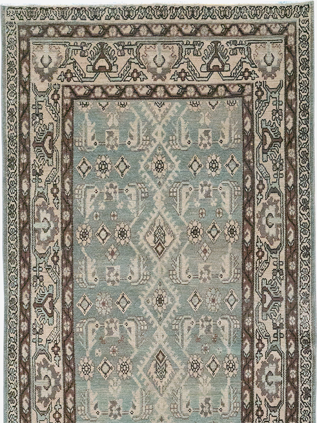 Vintage Persian Malayer Long Runner, No.32741 - Galerie Shabab
