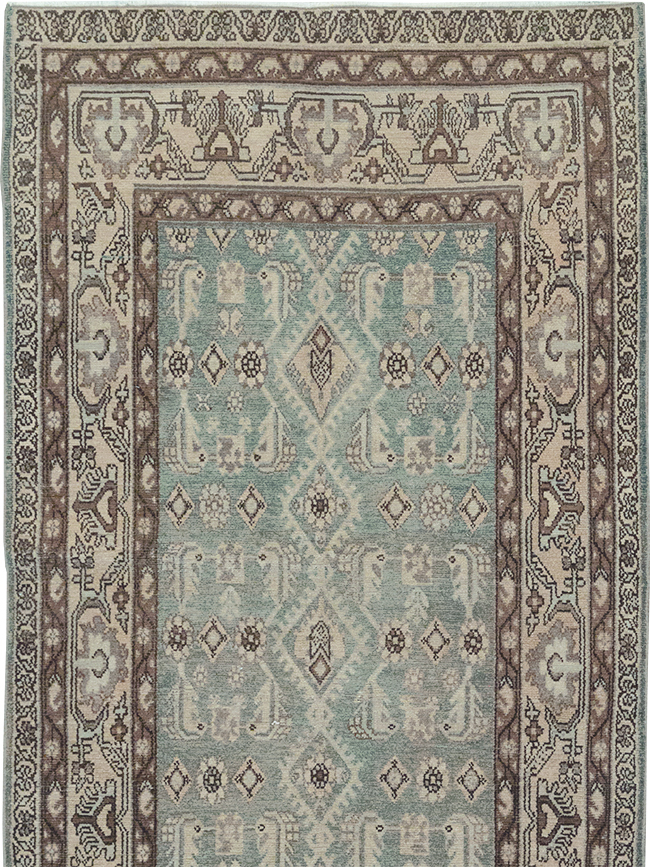 Vintage Persian Malayer Long Runner, No.32741 - Galerie Shabab