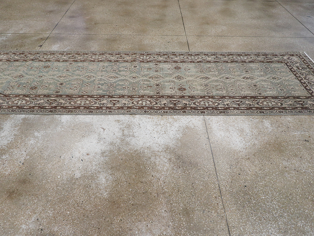 Vintage Persian Malayer Long Runner, No.32741 - Galerie Shabab