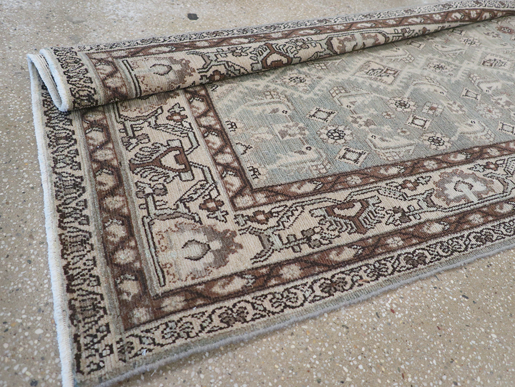 Vintage Persian Malayer Long Runner, No.32741 - Galerie Shabab