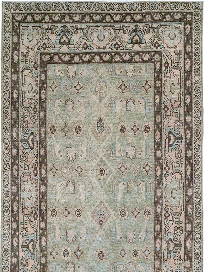 Vintage Persian Malayer Runner, No.32742 - Galerie Shabab
