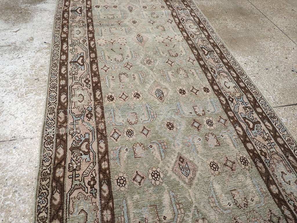 Vintage Persian Malayer Runner, No.32742 - Galerie Shabab