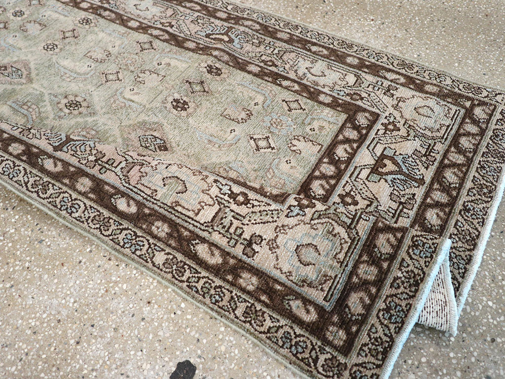 Vintage Persian Malayer Runner, No.32742 - Galerie Shabab