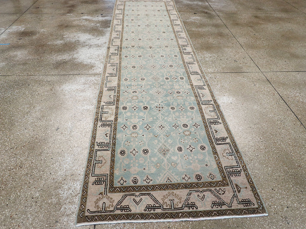 Vintage Persian Malayer Runner, No.32743 - Galerie Shabab