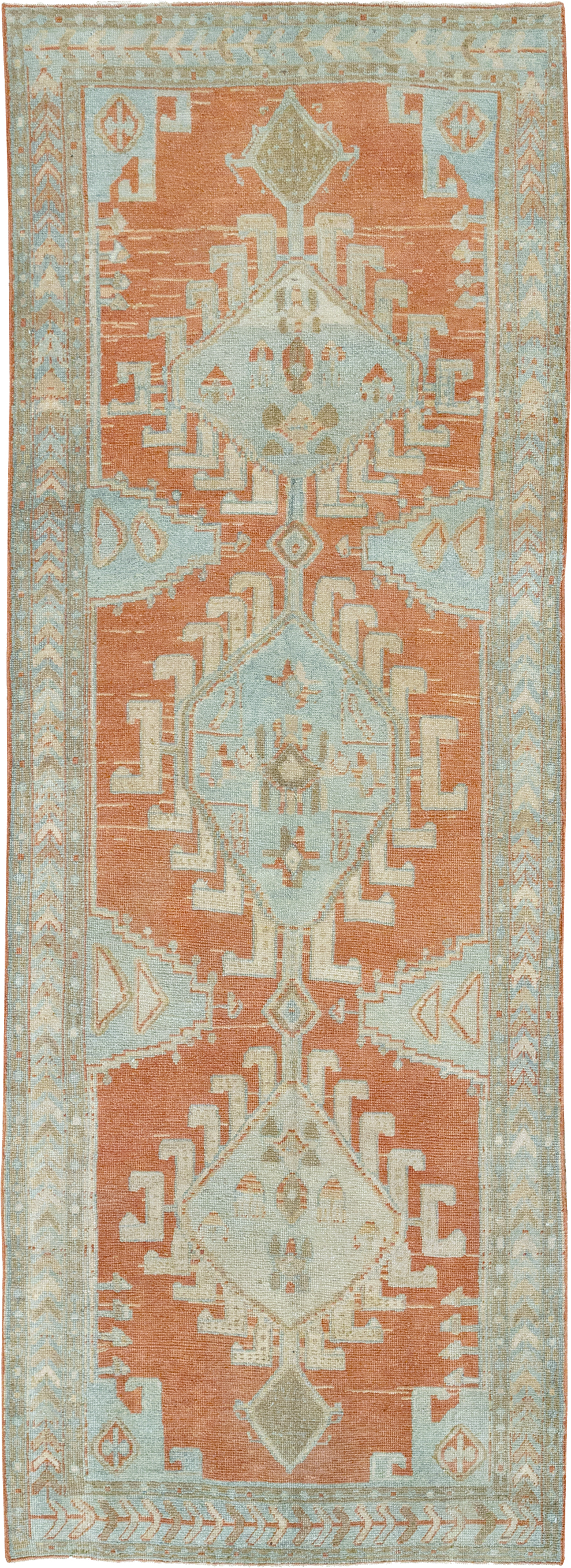 Vintage Persian Veece Accent Rug, No.32744 - Galerie Shabab