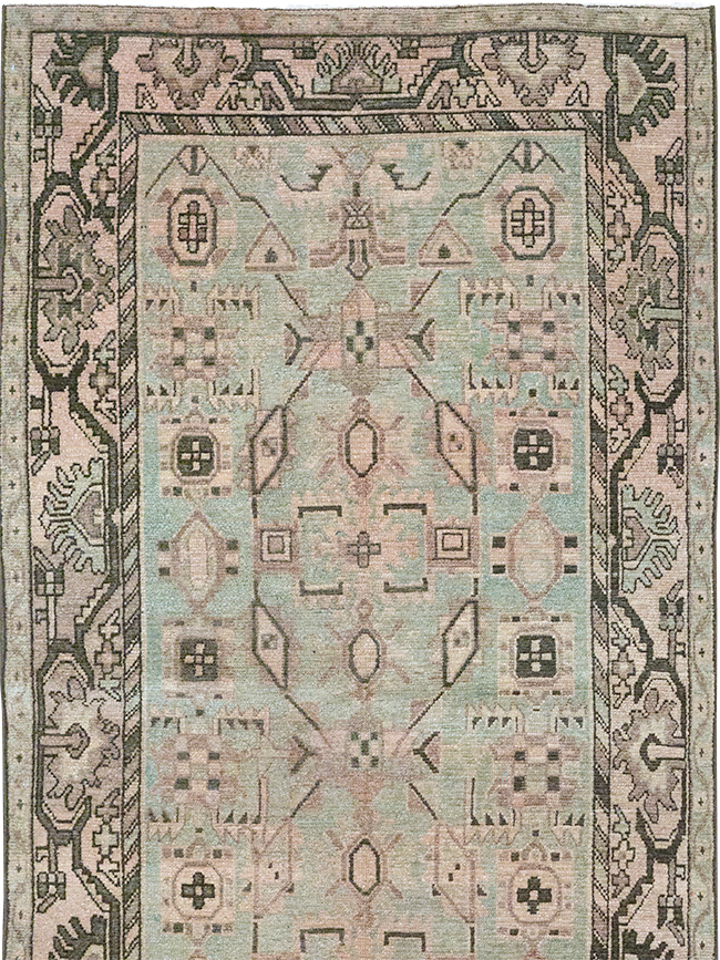 Vintage Persian Malayer Runner, No.32745 - Galerie Shabab