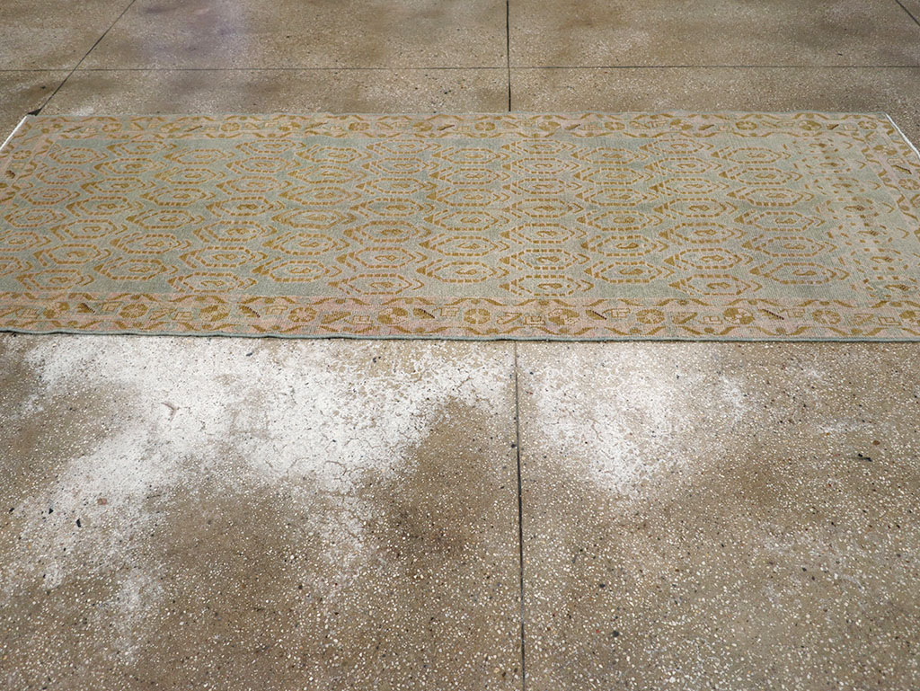 Vintage Persian Malayer Runner, No.32746 - Galerie Shabab