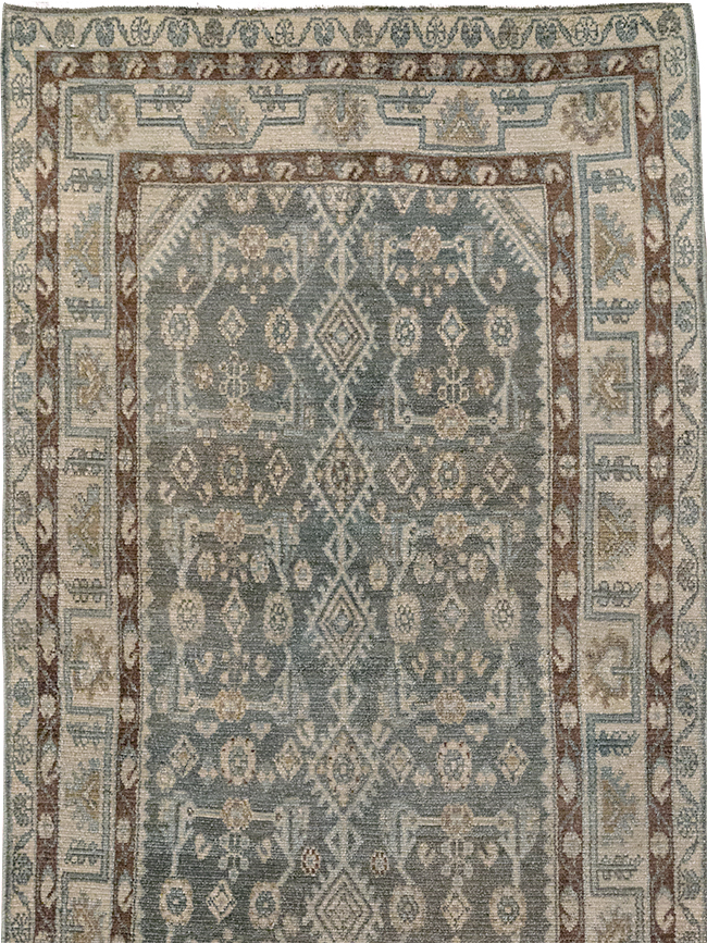 Vintage Persian Malayer Runner, No.32747 - Galerie Shabab