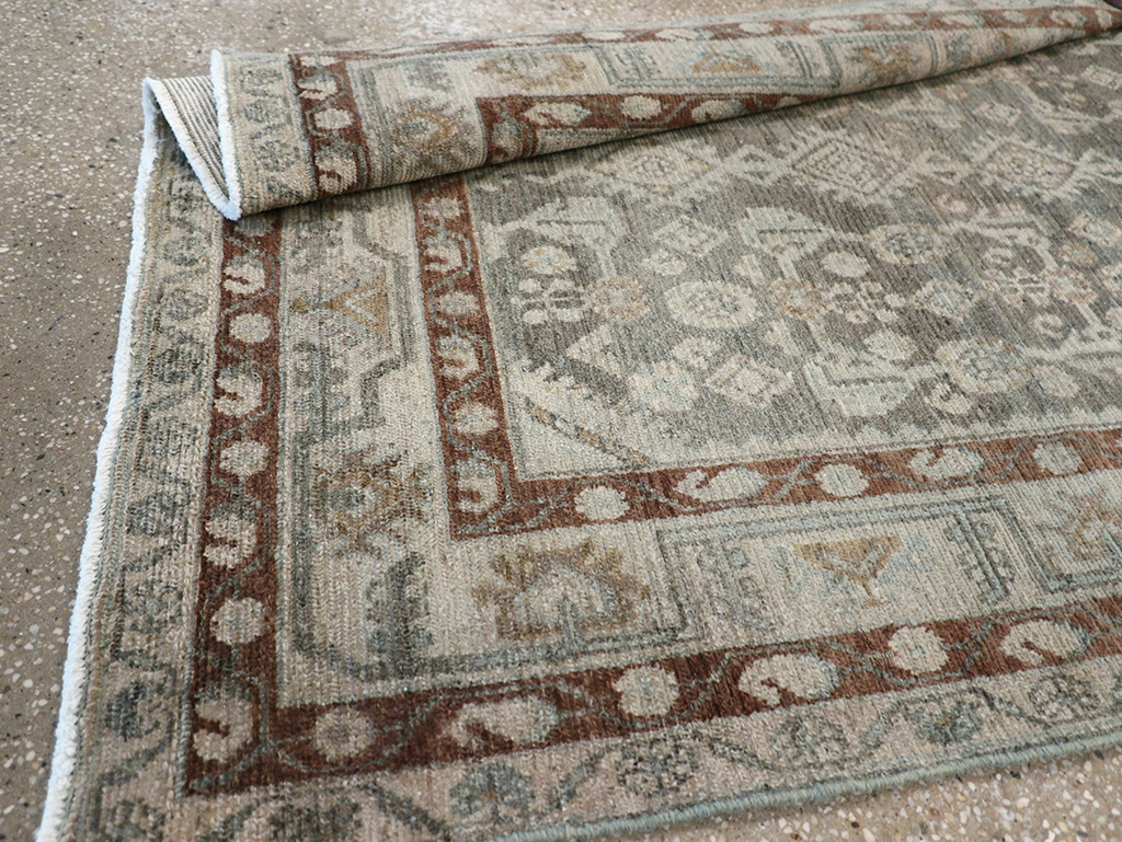 Vintage Persian Malayer Runner, No.32747 - Galerie Shabab