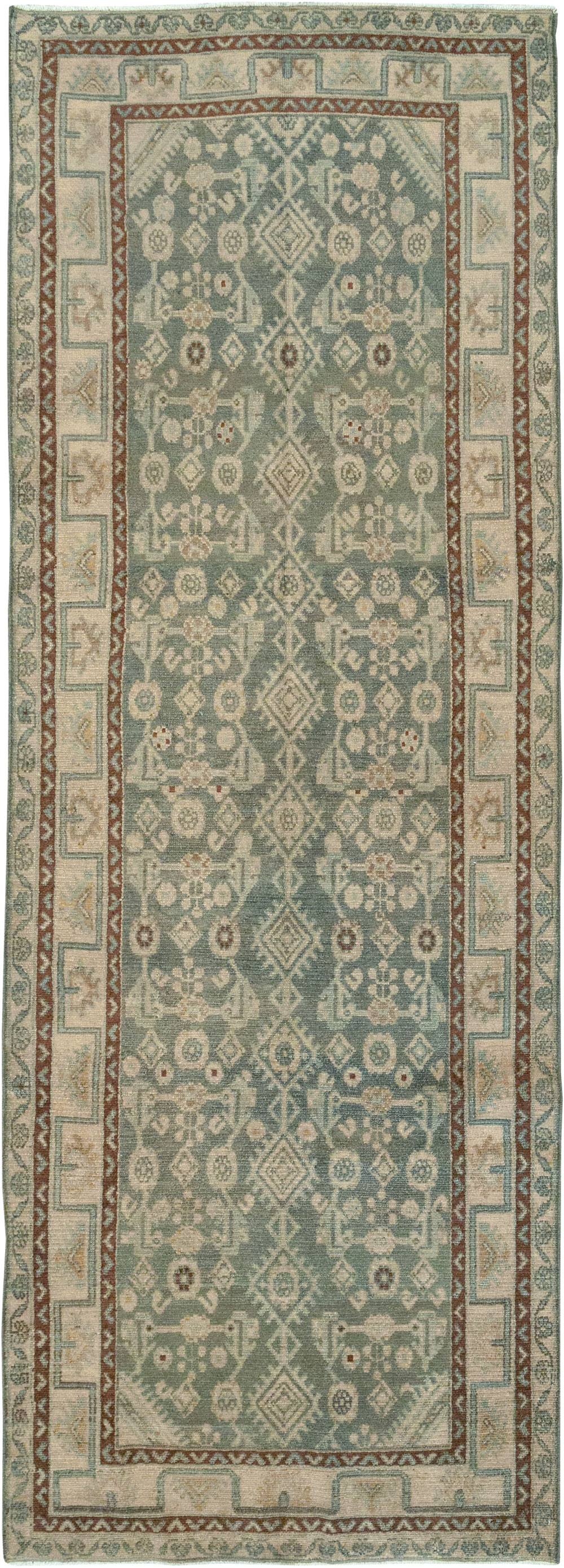 Vintage Persian Malayer Runner, No.32748 - Galerie Shabab
