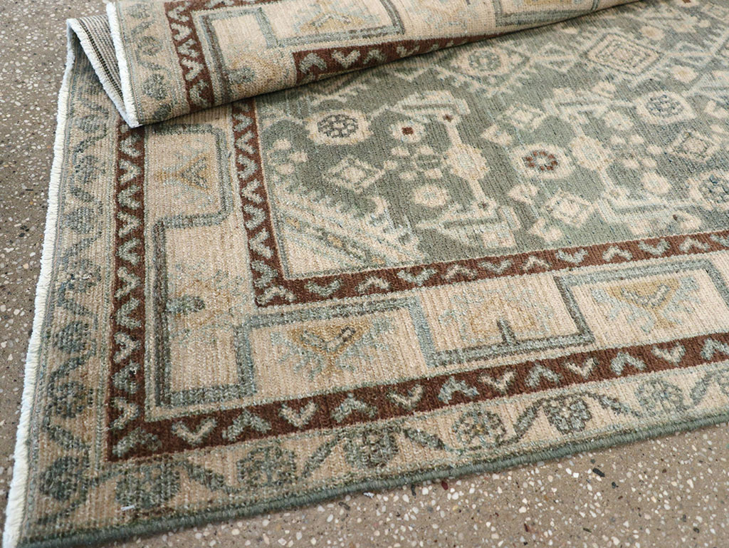 Vintage Persian Malayer Runner, No.32748 - Galerie Shabab