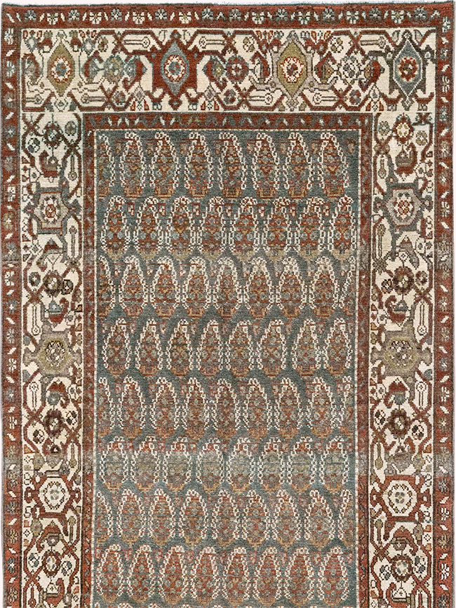 Vintage Persian Malayer Runner, No.32750 - Galerie Shabab