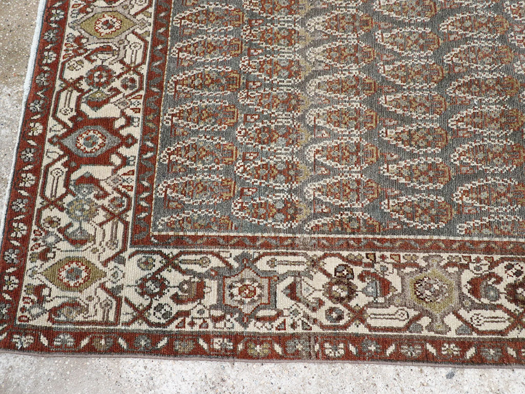 Vintage Persian Malayer Runner, No.32750 - Galerie Shabab