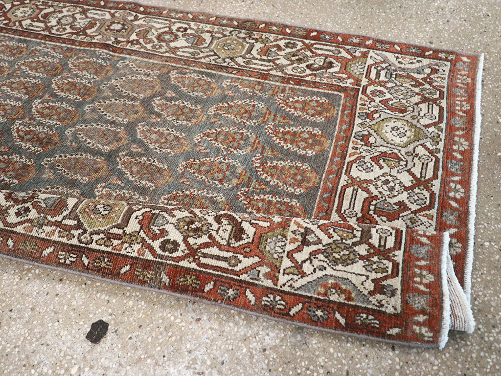 Vintage Persian Malayer Runner, No.32750 - Galerie Shabab