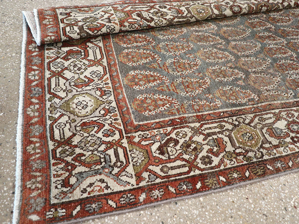 Vintage Persian Malayer Runner, No.32750 - Galerie Shabab