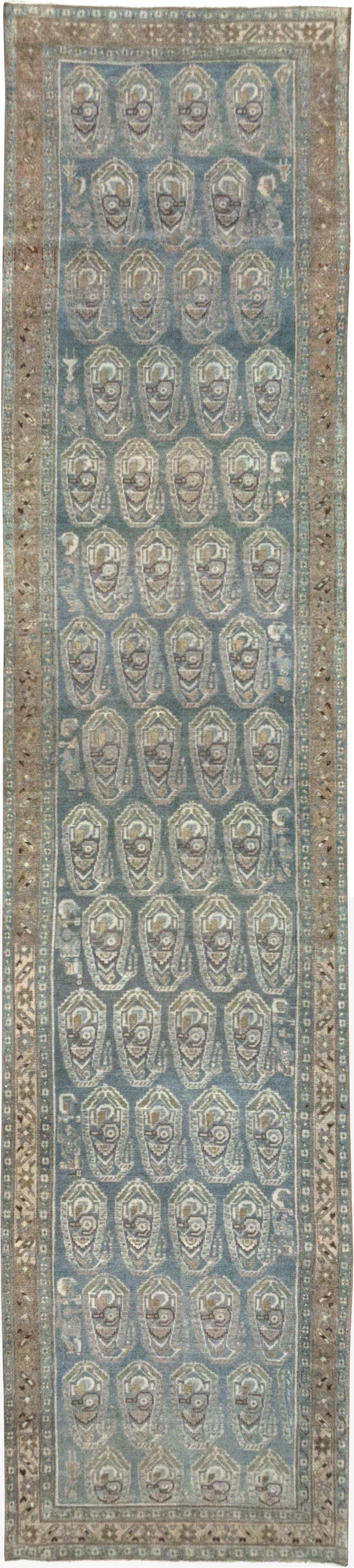 Vintage Persian Malayer Long Runner, No.32751 - Galerie Shabab