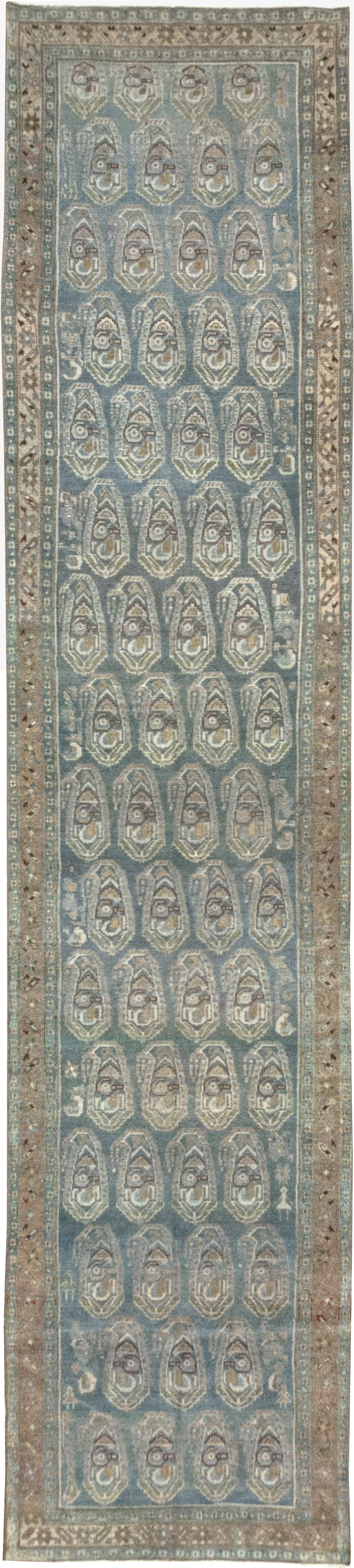 Vintage Persian Malayer Long Runner, No.32751 - Galerie Shabab