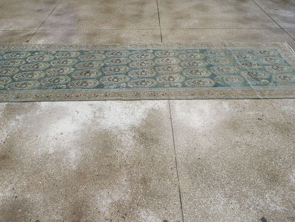 Vintage Persian Malayer Long Runner, No.32751 - Galerie Shabab