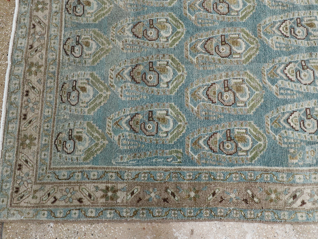 Vintage Persian Malayer Long Runner, No.32751 - Galerie Shabab