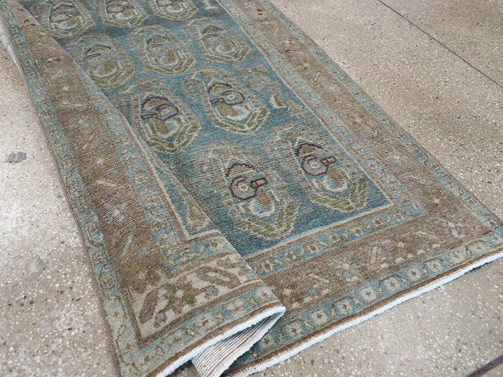 Vintage Persian Malayer Long Runner, No.32751 - Galerie Shabab