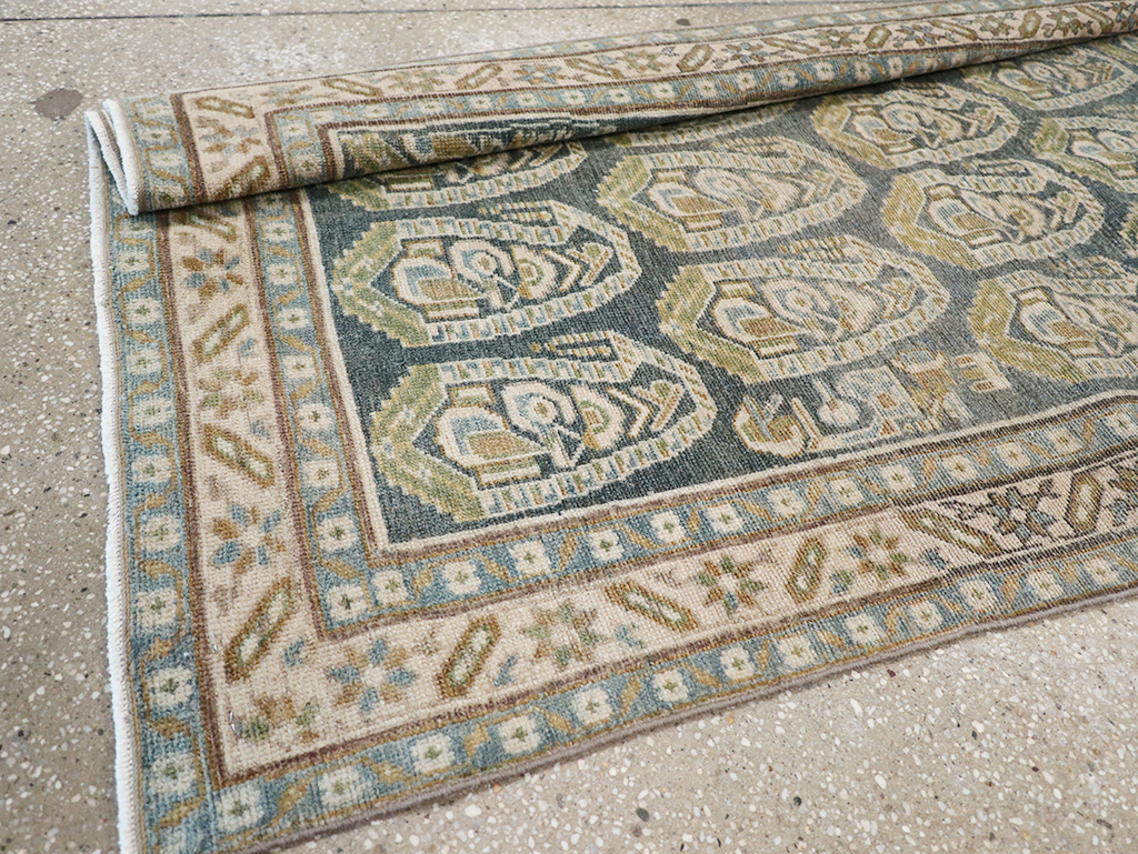 Vintage Persian Malayer Long Runner, No.32752 - Galerie Shabab