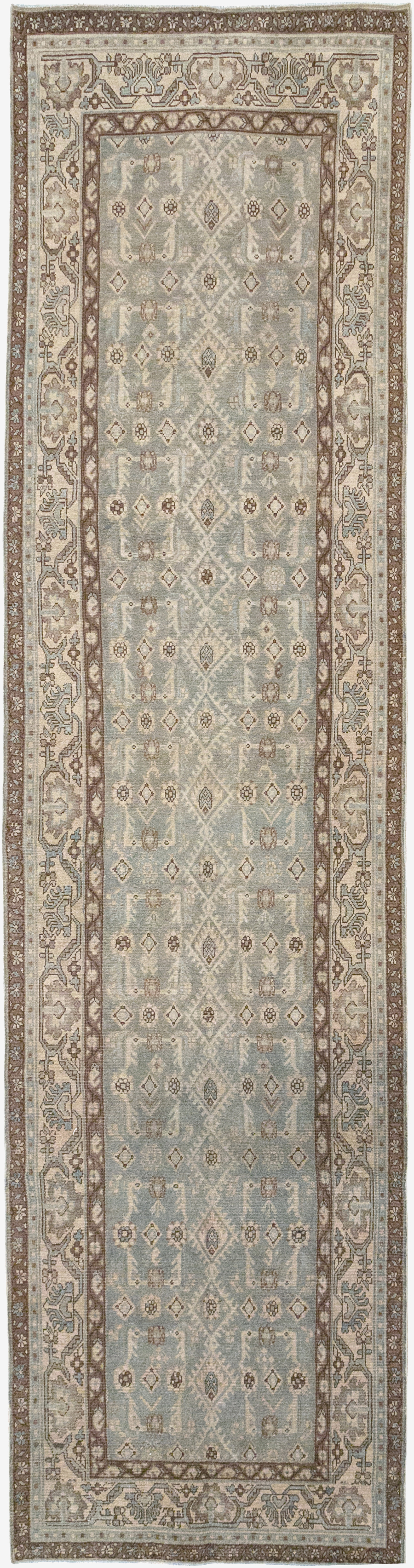 Vintage Persian Malayer Runner, No.32753 - Galerie Shabab