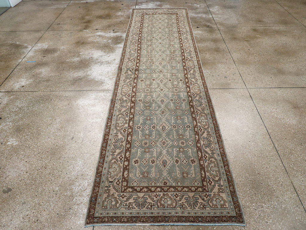 Vintage Persian Malayer Runner, No.32753 - Galerie Shabab