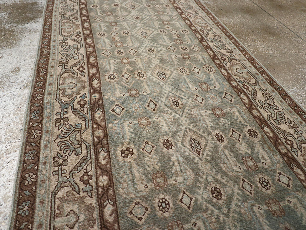 Vintage Persian Malayer Runner, No.32753 - Galerie Shabab