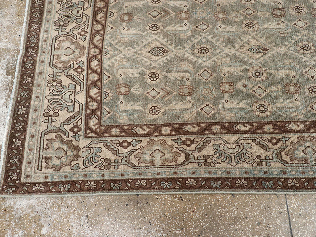 Vintage Persian Malayer Runner, No.32753 - Galerie Shabab