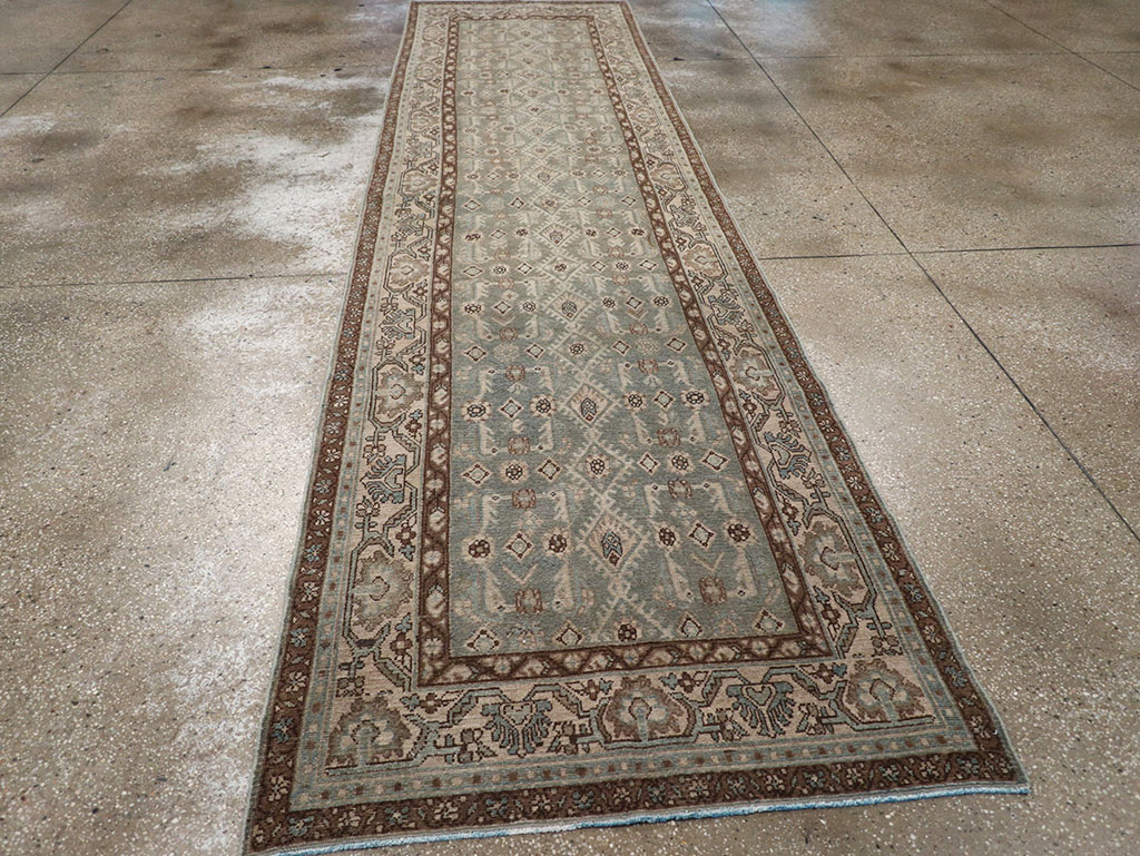 Vintage Persian Malayer Runner, No.32753 - Galerie Shabab