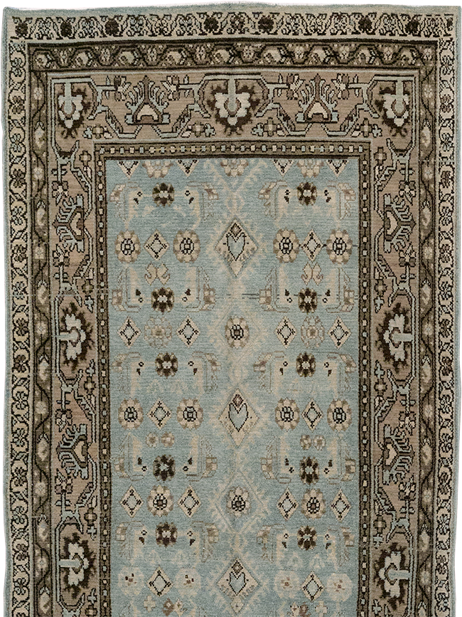 Vintage Persian Malayer Runner, No.32755 - Galerie Shabab