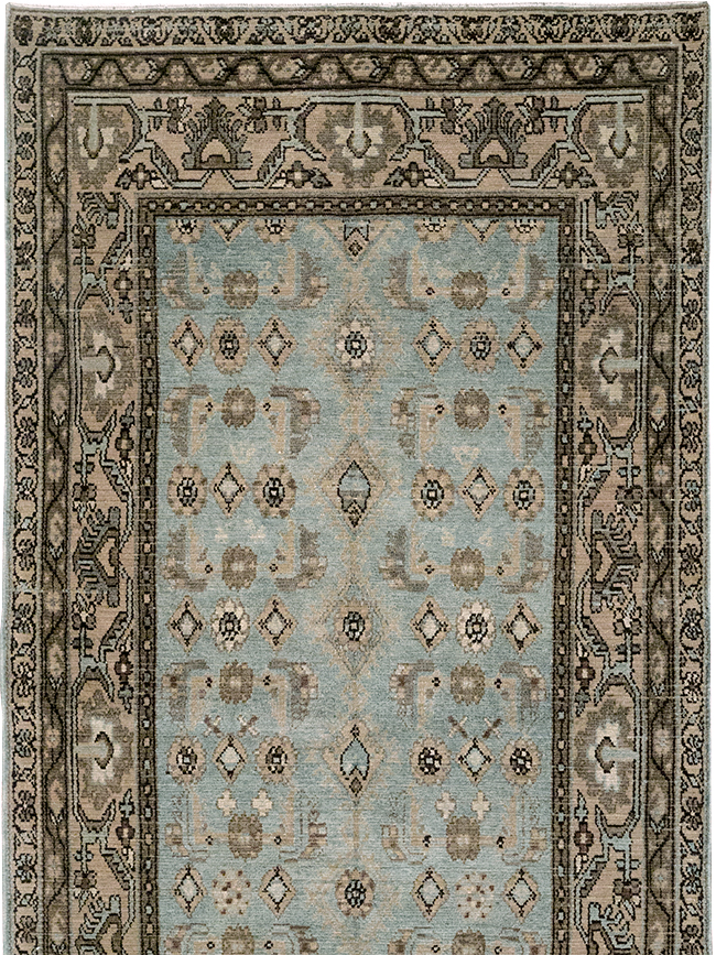 Vintage Persian Malayer Runner, No.32755 - Galerie Shabab