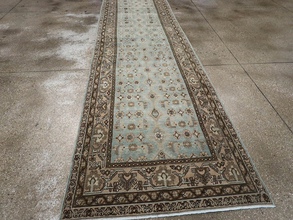Vintage Persian Malayer Runner, No.32755 - Galerie Shabab