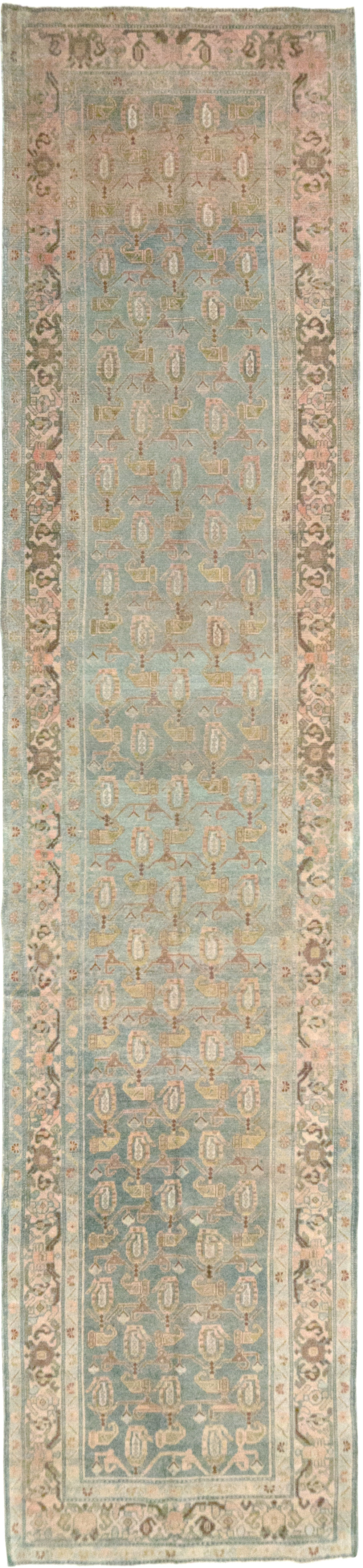 Vintage Persian Malayer Long Runner (Pair: 1 of 2), No.32756 - Galerie Shabab