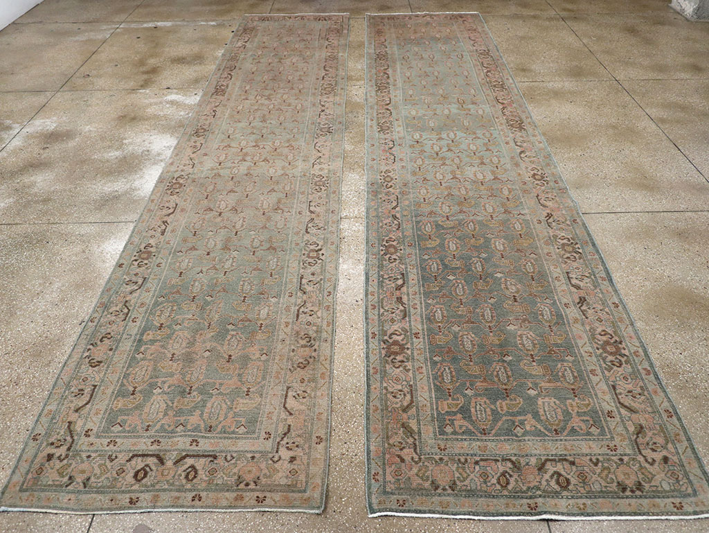 Vintage Persian Malayer Long Runner (Pair: 1 of 2), No.32756 - Galerie Shabab