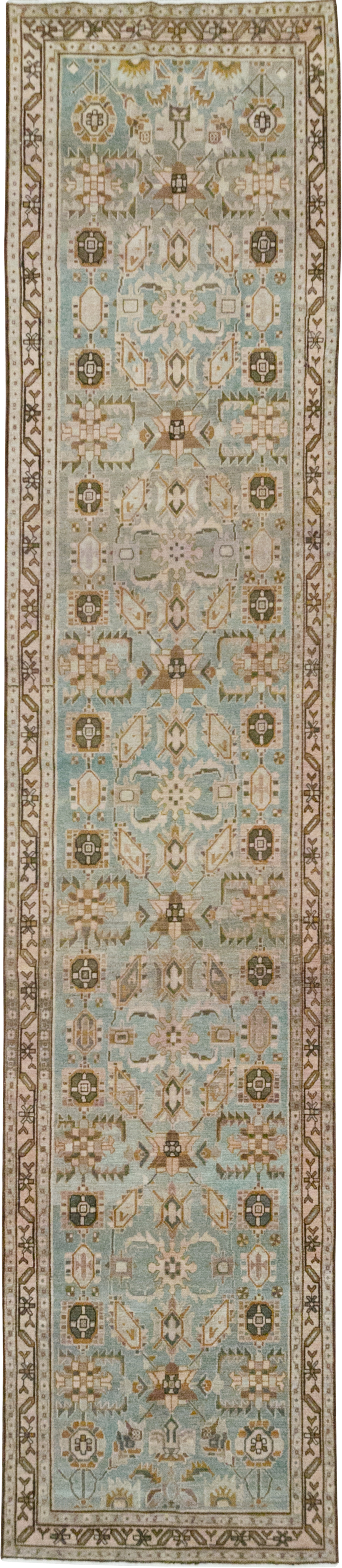 Vintage Persian Malayer Long Runner, No.32757 - Galerie Shabab
