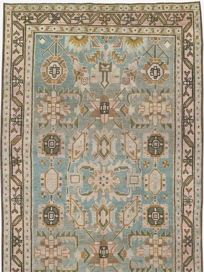 Vintage Persian Malayer Long Runner, No.32757 - Galerie Shabab