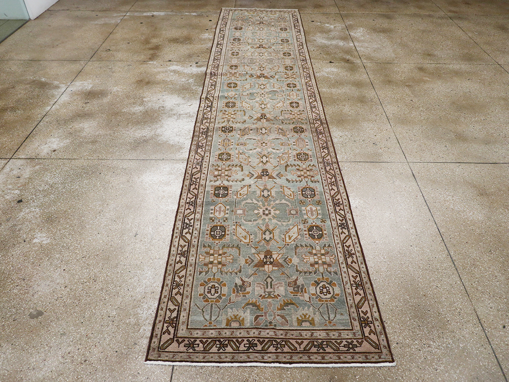 Vintage Persian Malayer Long Runner, No.32757 - Galerie Shabab