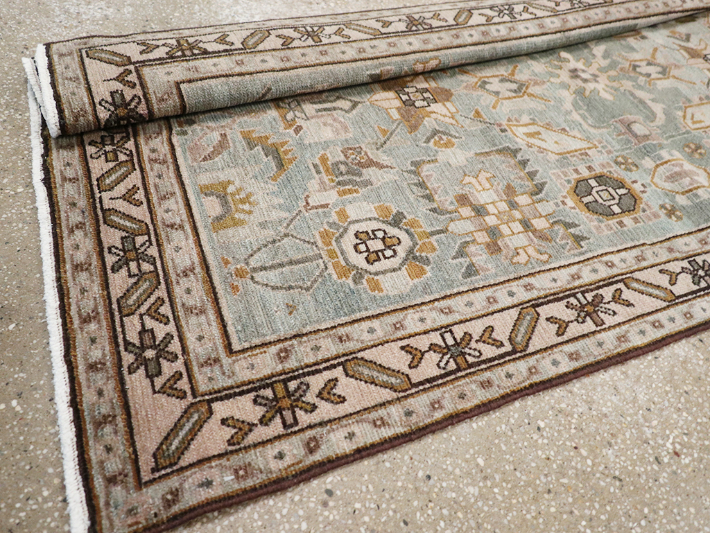 Vintage Persian Malayer Long Runner, No.32757 - Galerie Shabab