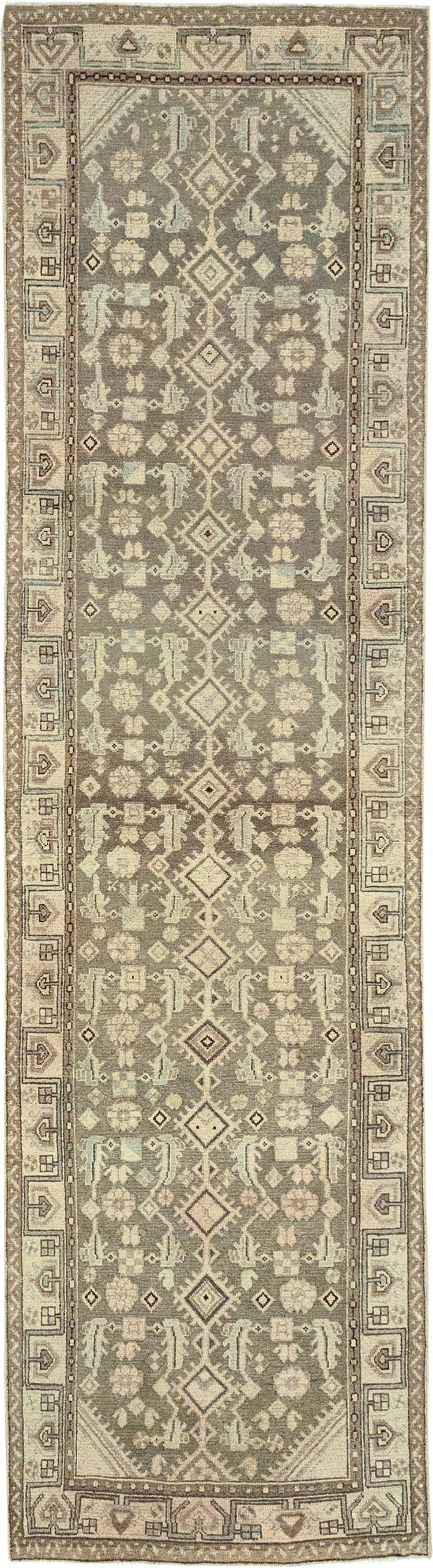 Vintage Persian Malayer Runner, No.32758 - Galerie Shabab