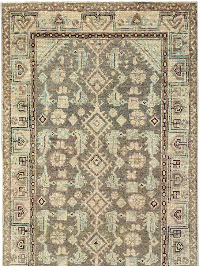 Vintage Persian Malayer Runner, No.32758 - Galerie Shabab