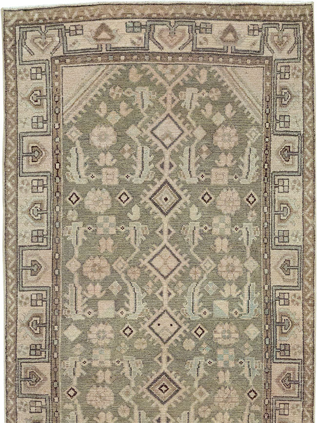 Vintage Persian Malayer Runner, No.32758 - Galerie Shabab
