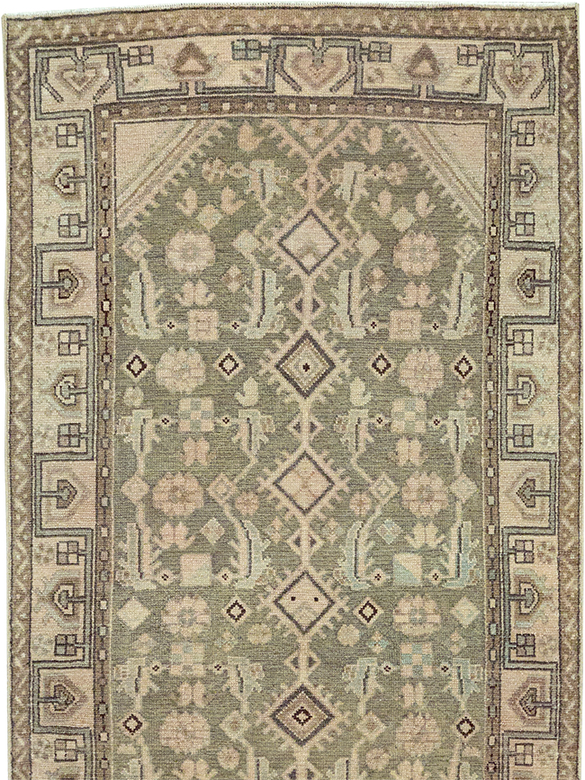 Vintage Persian Malayer Runner, No.32758 - Galerie Shabab