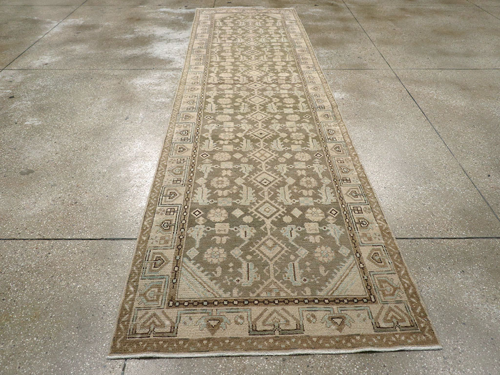 Vintage Persian Malayer Runner, No.32758 - Galerie Shabab